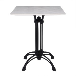 woo-48910 ΤΡΑΠΕΖΙ SINTERED STONE-ΜΑΝΤΕΜΙ ΤΕΤΡΑΝΥΧΟ, ΕΠΙΦΑΝΕΙΑ 11MM ΑΠΟΧΡΩΣΗ WHITE MARBLE