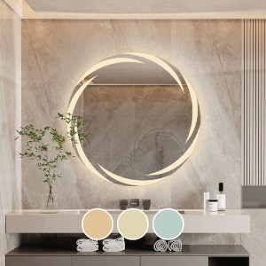 woo-48962 LED-1 ΚΑΘΡΕΠΤΗΣ ΤΟΙΧΟΥ - ΦΩΤΙΖΟΜΕΝΟΣ - ΑΦΗΣ, ΜΕ 3 ΕΠΙΛΟΓΕΣ ΕΝΑΛΛΑΓΗΣ ΧΡΩΜΑΤΩΝ