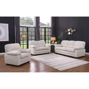 woo-50762 VEGAS SET ΣΑΛΟΝΙ - ΚΑΘΙΣΤΙΚΟ ΠΟΛΥΘΡΟΝΑ-2ΘΕΣΙΟΣ-3ΘΕΣΙΟΣ, ΥΦΑΣΜΑ ΚΟΤΛΕ ΜΠΕΖ