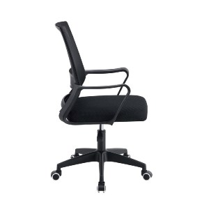 woo-50950 BF2112 ΠΟΛΥΘΡΟΝΑ ΓΡΑΦΕΙΟΥ ΥΦΑΣΜΑ ΜΑΥΡΟ MESH