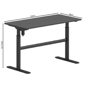 woo-51378_e-00026637_9-huge LEVEL ΓΡΑΦΕΙΟ Η/Υ ΗΛΕΚΤΡΙΚΟ ΡΥΘΜΙΖΟΜΕΝΟ, ΠΟΛΛΑΠΛΩΝ ΕΠΙΛΟΓΩΝ ΥΨΟΥΣ, ΜΑΥΡΟ