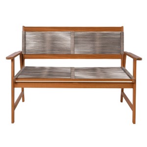 woo-51619 SPRING LIVING ΚΑΝΑΠΕΣ 2ΘΕΣΙΟΣ ΚΑΘΙΣΤΙΚΟΥ ΒΕΡΑΝΤΑΣ-ΚΗΠΟΥ, ΑΚΑΚΙΑ ΦΥΣΙΚΟ-ROPE WICKER ΜΠΕΖ