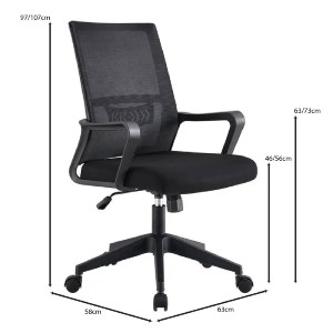 woo-51634_e-00026533_9-huge BF2965 ΠΟΛΥΘΡΟΝΑ ΓΡΑΦΕΙΟΥ ΥΦΑΣΜΑ ΜΑΥΡΟ MESH