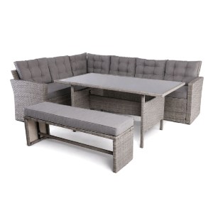 woo-51721_e-00019076_1-huge CENTER SET ΣΑΛΟΝΙ ΚΑΘΙΣΤΙΚΟ - ΓΩΝΙΑΚΗ ΤΡΑΠΕΖΑΡΙΑ ΚΗΠΟΥ, ΜΕΤΑΛΛΟ-WICKER ΓΚΡΙ+ ΜΑΞΙΛΑΡΙΑ