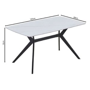 woo-51782_e-00026697_9-huge GALI ΤΡΑΠΕΖΙ ΤΡΑΠΕΖΑΡΙΑΣ- ΚΟΥΖΙΝΑΣ, ΜΕΤΑΛΛΟ ΒΑΦΗ ΜΑΥΡΟ, SINTERED STONE WHITE MARBLE