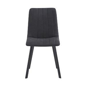woo-51994 BETTY ΚΑΡΕΚΛΑ ΜΕΤΑΛΛΟ ΒΑΦΗ ΜΑΥΡΟ, ΥΦΑΣΜΑ SUEDE ΜΑΥΡΟ