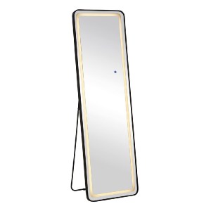 woo-52050 LED-7 ΚΑΘΡΕΠΤΗΣ ΤΟΙΧΟΥ-ΔΑΠΕΔΟΥ ΦΩΤΙΖΟΜΕΝΟΣ, ΑΛΟΥΜΙΝΙΟ ΜΑΥΡΟ, ΑΦΗΣ ΜΕ 3 ΕΠΙΛΟΓΕΣ ΦΩΤΙΣΜΟΥ