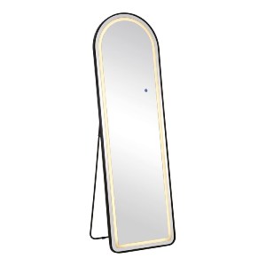 woo-52053 LED-8 ΚΑΘΡΕΠΤΗΣ ΤΟΙΧΟΥ-ΔΑΠΕΔΟΥ ΦΩΤΙΖΟΜΕΝΟΣ, ΑΛΟΥΜΙΝΙΟ ΜΑΥΡΟ, ΑΦΗΣ ΜΕ 3 ΕΠΙΛΟΓΕΣ ΦΩΤΙΣΜΟΥ