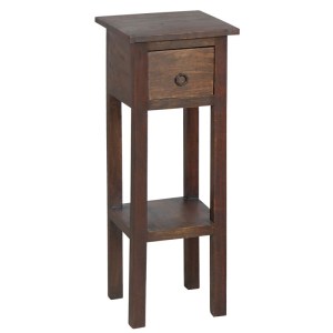 woo-94878 CLASSIC STAND ΤΡΑΠΕΖΑΚΙ ΣΑΛΟΝΙΟΥ / ΞΥΛΟ SHEESHAM ΚΑΡΥΔΙ