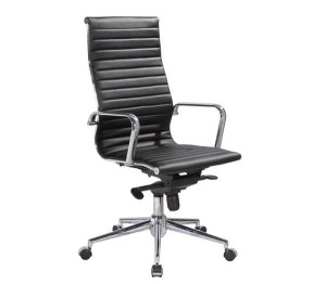 woo-95498 BF4400 ΠΟΛΥΘΡΟΝΑ ΓΡΑΦΕΙΟΥ ΔΙΕΥΘΥΝΤΗ - PU ΜΑΥΡΟ