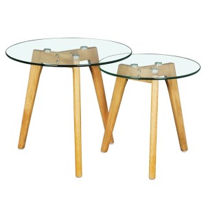 woo-98803 TARGET ΤΡΑΠΕΖΑΚΙ ΒΟΗΘΗΤΙΚΟ ΞΥΛΟ - ΓΥΑΛΙ 8MM