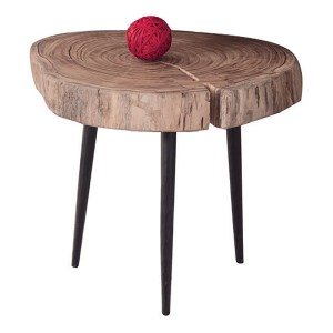 woo-99260 PATEL ΤΡΑΠΕΖΑΚΙ ΣΑΛΟΝΙΟΥ ΚΑΘΙΣΤΙΚΟΥ, ΜΕΤΑΛΛΟ ΒΑΦΗ ΜΑΥΡΟ, ΞΥΛΟ ΑΚΑΚΙΑ ΦΥΣΙΚΟ