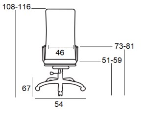 Zougris - 01.0129 A8200 ΜΑΥΡΟ PU ΠΟΛΥΘΡΟΝΑ ΓΡΑΦΕΙΟΥ