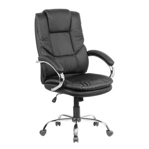 zougris-01.0385 A8990 ΜΑΥΡO PU ΠΟΛΥΘΡΟΝΑ ΓΡΑΦΕΙΟΥ