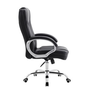 zougris-01.0420 A9948 ΜΑΥΡO PU ΠΟΛΥΘΡΟΝΑ ΓΡΑΦΕΙΟΥ