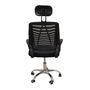 zougris-01.0421 A9951 ΜΑΥΡΗ ΠΟΛΥΘΡΟΝΑ ΓΡΑΦΕΙΟΥ 59X61X42-108/51-120ΕΚ.