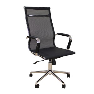 zougris-01.0424 A9954 ΜΑΥΡΟ PU/MESH ΠΟΛΥΘΡΟΝΑ ΓΡΑΦΕΙΟΥ 53X58X46-105/55-115ΕΚ.