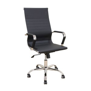 zougris-01.0425 A9955 ΜΑΥΡΟ PU ΠΟΛΥΘΡΟΝΑ ΓΡΑΦΕΙΟΥ 54X62X44-104/53-113ΕΚ.