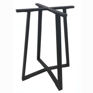 zougris-08.0163 BISTRO ΜΕΣΑΙΟΥ ΥΨΟΥΣ 60X60X93ΕΚ. ΒΑΣΗ ΜΕΤΑΛΛΙΚΗ ΜΕ ΡΕΓ/ΡΟΥΣ