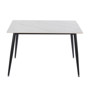 zougris-09.0672 LOBY CERAMIC WHITE MARBLE 120Χ80Χ75ΕΚ. ΤΡΑΠΕΖΙ