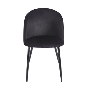 zougris-11.1229.1 RIO BLACK VELVET ΥΦΑΣΜΑ ΚΑΡΕΚΛΑ ΜΕΤΑΛΛΙΚΗ 50X52X81ΕΚ.