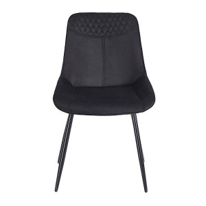 zougris-11.1572.1 TEREA BLACK VELVET ΥΦΑΣΜΑ ΚΑΡΕΚΛΑ ΜΕΤΑΛΛΙΚΗ 51X58X87ΕΚ.
