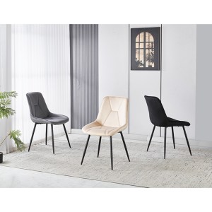 zougris-11.1606.2 SILVIA BEIGE VELVET ΥΦΑΣΜΑ ΚΑΡΕΚΛΑ ΜΕΤΑΛΛΙΚΗ 51X58X87ΕΚ.