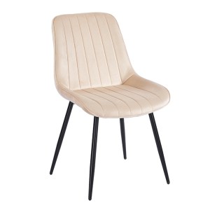 zougris-11.1643.2 BONY BEIGE VELVET ΥΦΑΣΜΑ ΚΑΡΕΚΛΑ ΜΕΤΑΛΛΙΚΗ 51X58X87ΕΚ.