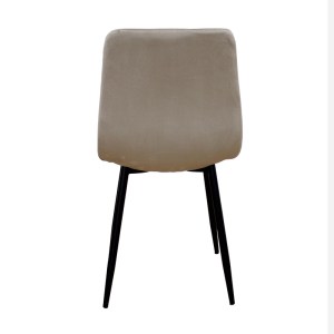 zougris-11.1648 OSCAR CAPPUCCINO VELVET ΥΦΑΣΜΑ ΚΑΡΕΚΛΑ ΜΕΤΑΛΛΙΚΗ 43Χ51Χ90ΕΚ.