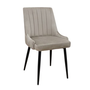 zougris-11.1651 MEGAN CAPPUCCINO VELVET ΥΦΑΣΜΑ ΚΑΡΕΚΛΑ ΜΕΤΑΛΛΙΚΗ 51(56)Χ58Χ88ΕΚ.