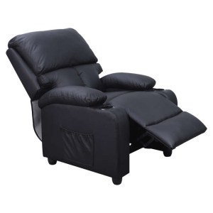 zougris-15.0007 SUNDAY MASSAGE ΠΟΛΥΘΡΟΝΑ ΜΑΥΡΟ PU 78Χ89Χ106ΕΚ.