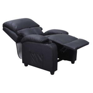 zougris-15.0007 SUNDAY MASSAGE ΠΟΛΥΘΡΟΝΑ ΜΑΥΡΟ PU 78Χ89Χ106ΕΚ.
