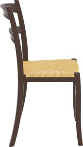 zougris-20.0054 TIFFANY S DARK BROWN ΚΑΡΕΚΛΑ ΠΟΛ/ΝΙΟΥ 45Χ51Χ85ΕΚ.