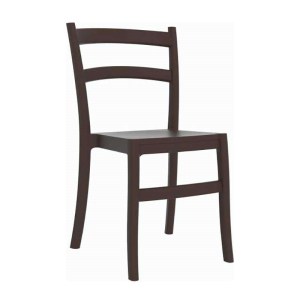 zougris-20.0060 TIFFANY DARK BROWN ΚΑΡΕΚΛΑ ΠΟΛ/ΝΙΟΥ 45Χ51Χ85ΕΚ.