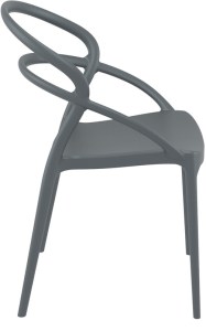 zougris-20.0135 PIA DARK GREY ΚΑΡΕΚΛΑ ΠΟΛ/ΝΙΟΥ 54Χ56Χ82ΕΚ.
