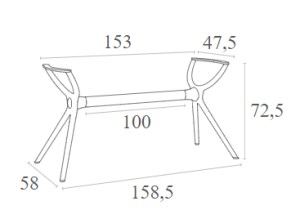 Zougris - 20.0179 AIR ΒΑΣΗ WHITE XL 158,5X58X72,5ΕΚ. ΠΟΛ/ΝΙΟΥ