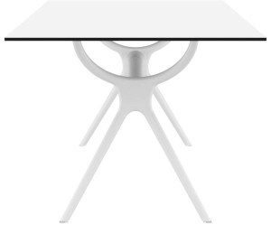 zougris-20.0185 AIR ΤΡΑΠΕΖΙ 180Χ90Χ74ΕΚ. WHITE LAMINATE 12MM