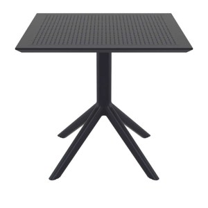 zougris-20.0246 SKY BLACK 80X80X74ΕΚ. ΤΡΑΠΕΖΙ ΠΟΛ/ΝΙΟΥ