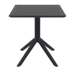 zougris-20.0249 SKY BLACK 70X70X74ΕΚ. ΤΡΑΠΕΖΙ ΠΟΛ/ΝΙΟΥ