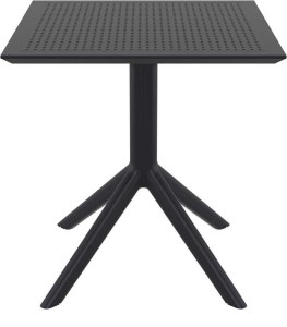 zougris-20.0249 SKY BLACK 70X70X74ΕΚ. ΤΡΑΠΕΖΙ ΠΟΛ/ΝΙΟΥ