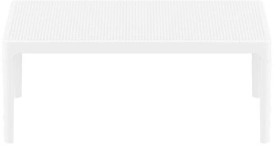 zougris-20.0274 SKY WHITE 100Χ60Χ40ΕΚ. ΤΡΑΠΕΖΙ ΠΟΛ/ΝΙΟΥ