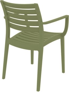 zougris-20.0349 ARTEMIS OLIVE GREEN ΠΟΛΥΘΡΟΝΑ ΠΟΛ/ΝΙΟΥ 58X58X83.5ΕΚ.