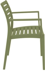 zougris-20.0349 ARTEMIS OLIVE GREEN ΠΟΛΥΘΡΟΝΑ ΠΟΛ/ΝΙΟΥ 58X58X83.5ΕΚ.