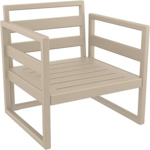 zougris-20.0438 MYKONOS ΠΟΛΥΘΡΟΝΑ TAUPE ΧΩΡΙΣ ΜΑΞ. 73X72X75ΕΚ. ΠΟΛ/ΝΙΟΥ