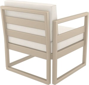 zougris-20.0466 MYKONOS ΠΟΛΥΘΡΟΝΑ TAUPE ΜΕ ΜΑΞ. 73X72X75ΕΚ. ΠΟΛ/ΝΙΟΥ