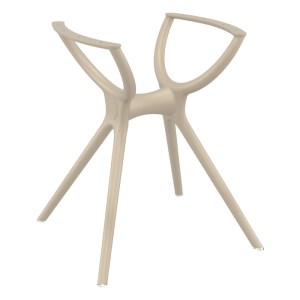 zougris-20.0488 AIR ΒΑΣΗ TAUPE SMALL 58X58X72,5ΕΚ. ΠΟΛ/ΝΙΟΥ