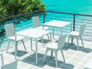 zougris-20.0500 MANGO WHITE 72Χ72Χ72ΕΚ. ΤΡΑΠΕΖΙ