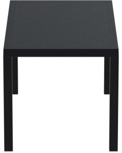 zougris-20.0531 ARES ΤΡΑΠΕΖΙ 140Χ80Χ75ΕΚ. BLACK ΠΟΛ/ΝΙΟΥ