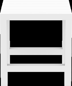 zougris-20.0629 VEGAS BAR WHITE 100X100/140ΕΚ. ΕΠΕΚΤ. ΠΟΛ/ΝΙΟΥ