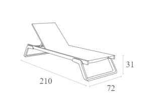 Zougris - 20.0687 TROPIC ΞΑΠΛΩΣΤΡΑ WHITE/TAUPE ΑΛΟΥΜ-ΠΟΛ/ΝΙΟΥ